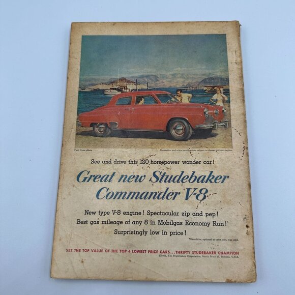 Popular Mechanics Magazine August 1951 "51 Cadillac" Diving Cover - Picture 4 of 5